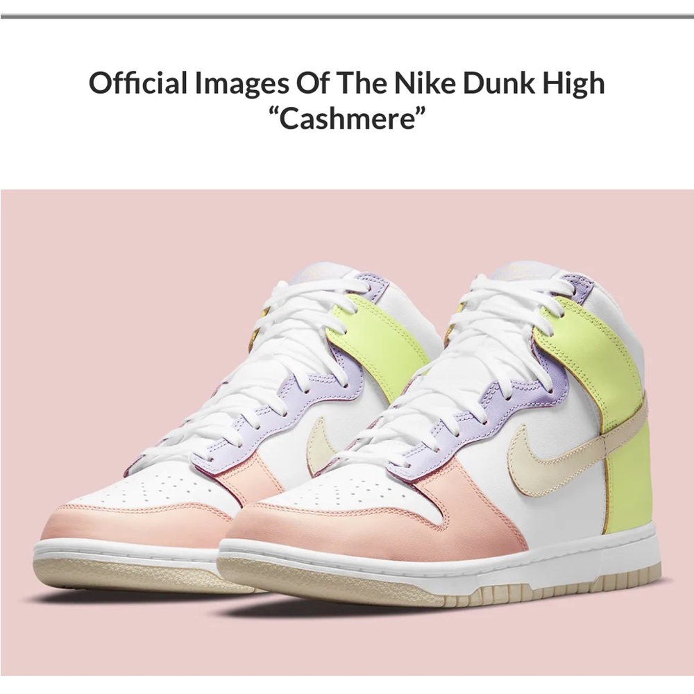 Nike Cashmere Dunks High